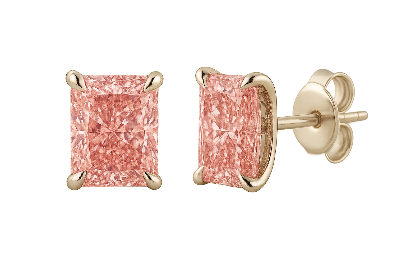 2.00Ct Radiant Pink Diamonds